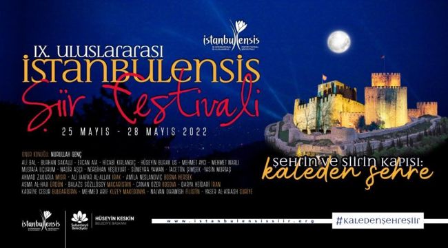 9. Uluslararası İstanbulensis Şiir Festivali başlıyor
