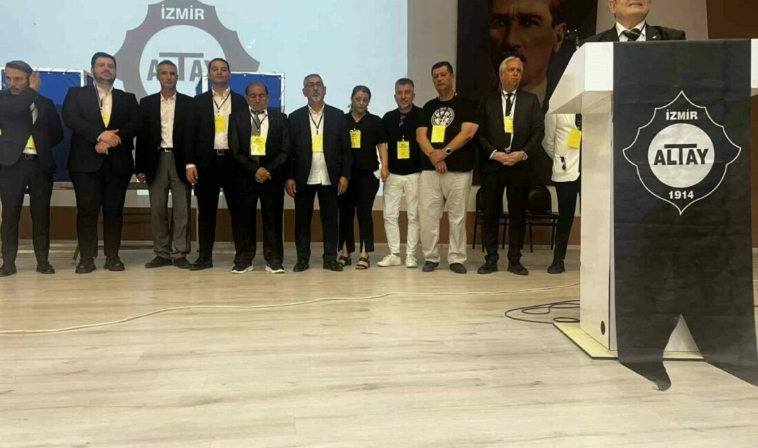 İzmir’in köklü kulüplerinden Altay’da başkan olan Prof. Dr. Yüksel Gürüz’ün