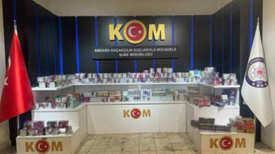 Ankara’da iki farklı ilçede düzenlenen operasyonlarda piyasa değeri 3 milyon
