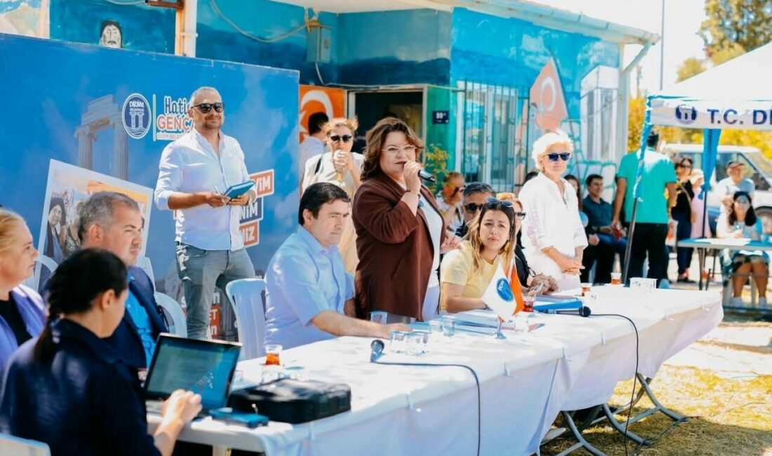 Didim Belediye Başkanı Hatice Gençay, Didim Belediyesi tarafından düzenlenen ’Mahallemi