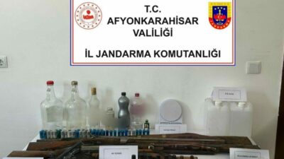 Afyonkarahisar İl Jandarma Komutanlığı ekipleri Başmakçı ilçesine bağlı Akkoyunlu köyünde