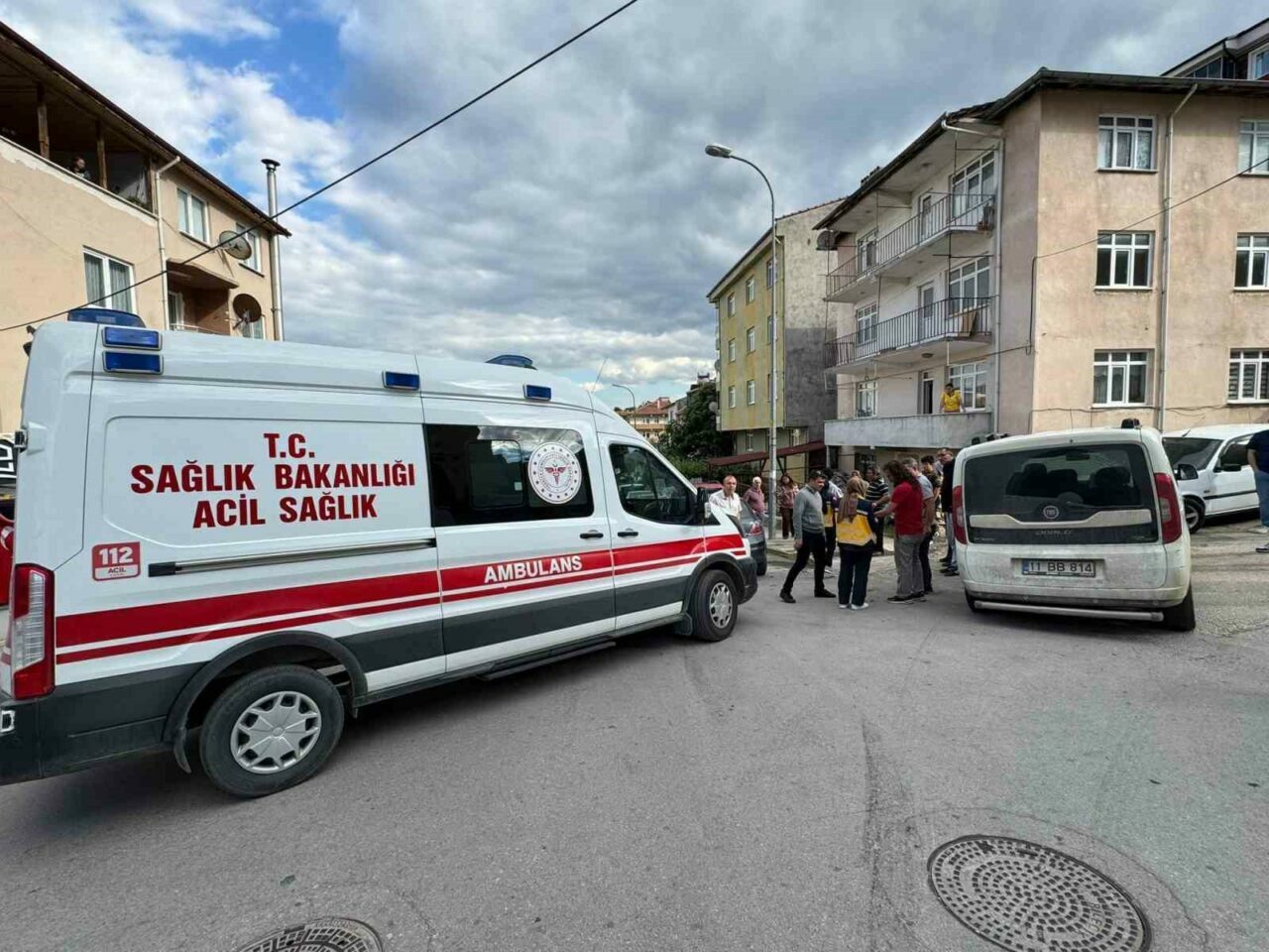 Bilecik’te iki aracın çarpışması sonucu meydana gelen trafik kazasında 1