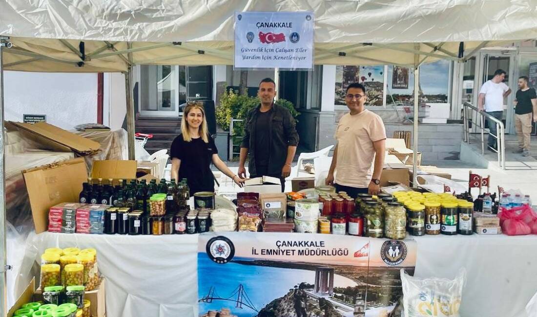 Ankara’da Polis Eşleri Derneği tarafından, şehit ve gazi çocuklarına burs