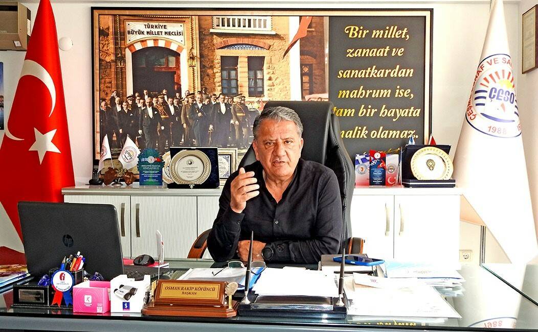 Çeşme Esnaf ve Sanatkârlar Odasının uzun süredir yürüttüğü girişimler sonucu,