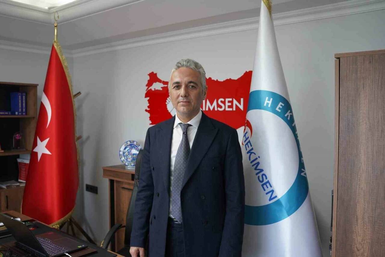 HEKİMSEN Genel Başkanı Adil Kurban, Ankara’da görev yapan intörn doktora