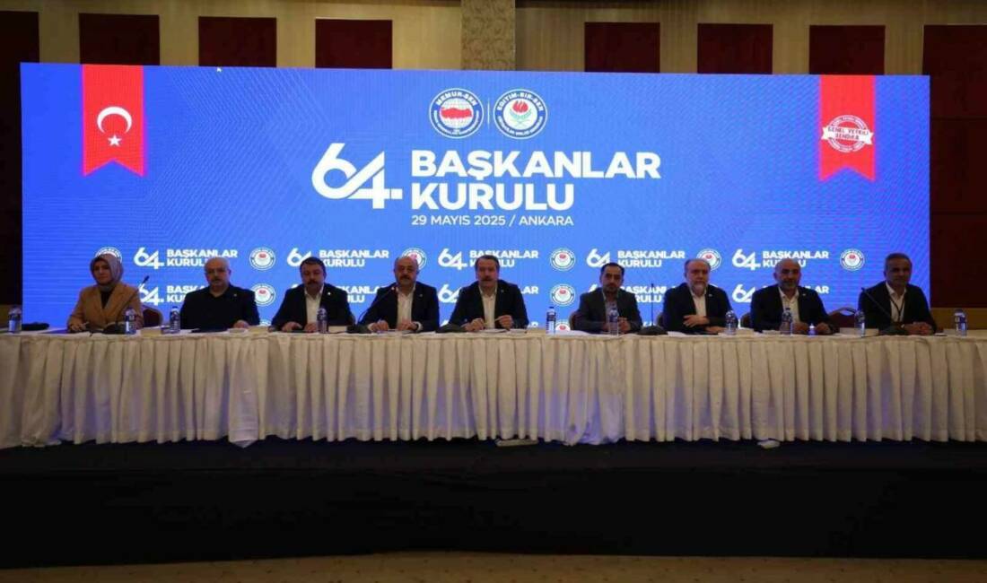 Eğitimciler Birliği Sendikası (Eğitim-Bir-Sen), 64. Başkanlar Kurulu Toplantısı’nda 14 maddelik