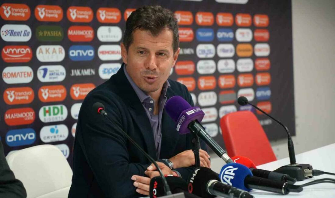 Antalyaspor Teknik Direktörü Emre Belözoğlu, Eyüpspor maçı sonrası yaptığı 14