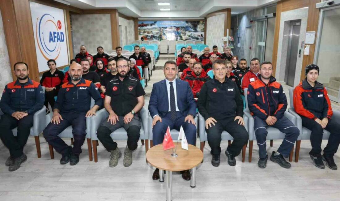 DÜZCE (İHA) – AFAD Düzce İl Müdürlüğü tarafından enkazda arama