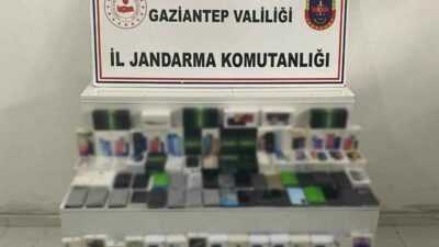 Gaziantep’te jandarma ekiplerinin bir iş yerine yaptığı operasyonda 2 milyon