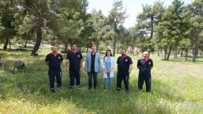 Gürsu Belediyesi Veteriner İşleri Müdürlüğü’ne bağlı kurban yakalama timi, bayram