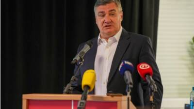 Hırvatistan Cumhurbaşkanı Zoran Milanovic, “Artık belki Karadağ hariç olmak üzere