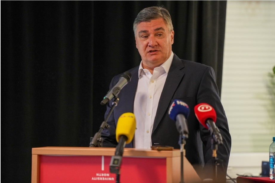 Hırvatistan Cumhurbaşkanı Zoran Milanovic, “Artık belki Karadağ hariç olmak üzere