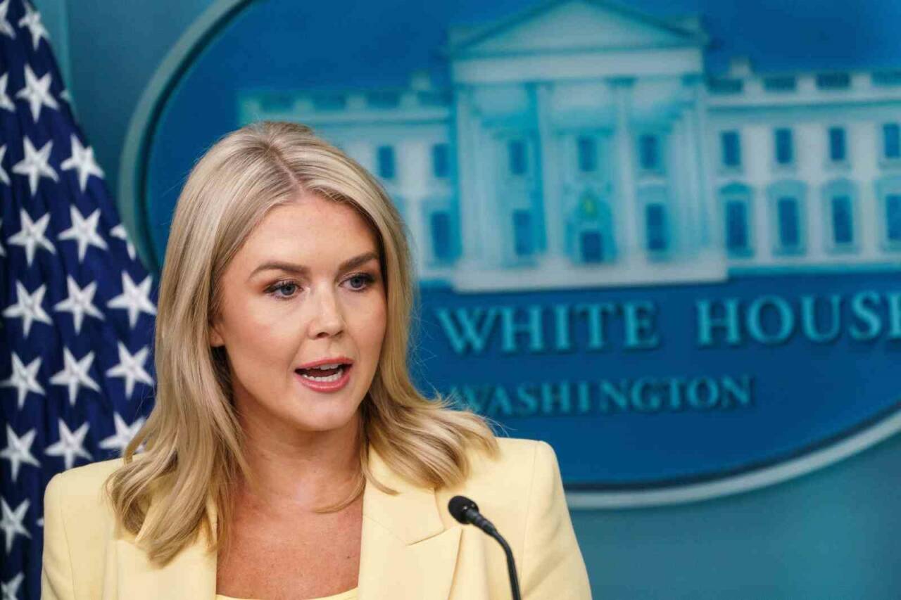 Beyaz Saray Sözcüsü Karoline Leavitt, İsrail’in ABD Başkanı Donald Trump’ın