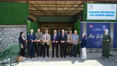 Karabük Üniversitesi, Atık Getirme Merkezi ile sıfır atık hedefi doğrultusunda