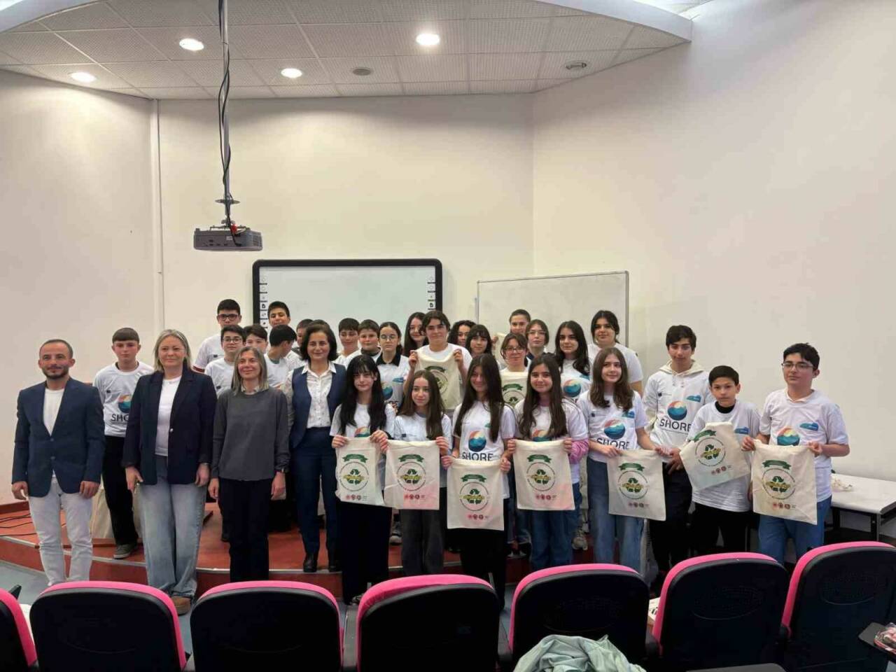 Ondokuz Mayıs Üniversitesi (OMÜ), SHORE Horizon Projesi kapsamında Terme Ortaokulu