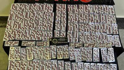 Kırıkkale’de polis ekiplerinin düzenlediği uyuşturucu operasyonunda 2 bin 240 adet