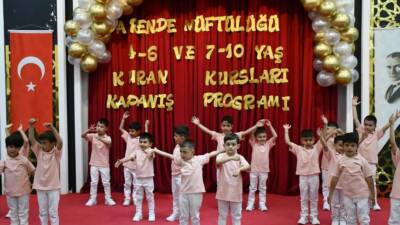 Malatya’nın Darende İlçe Müftülüğüne bağlı 4-6 ve 7-10 yaş grubu