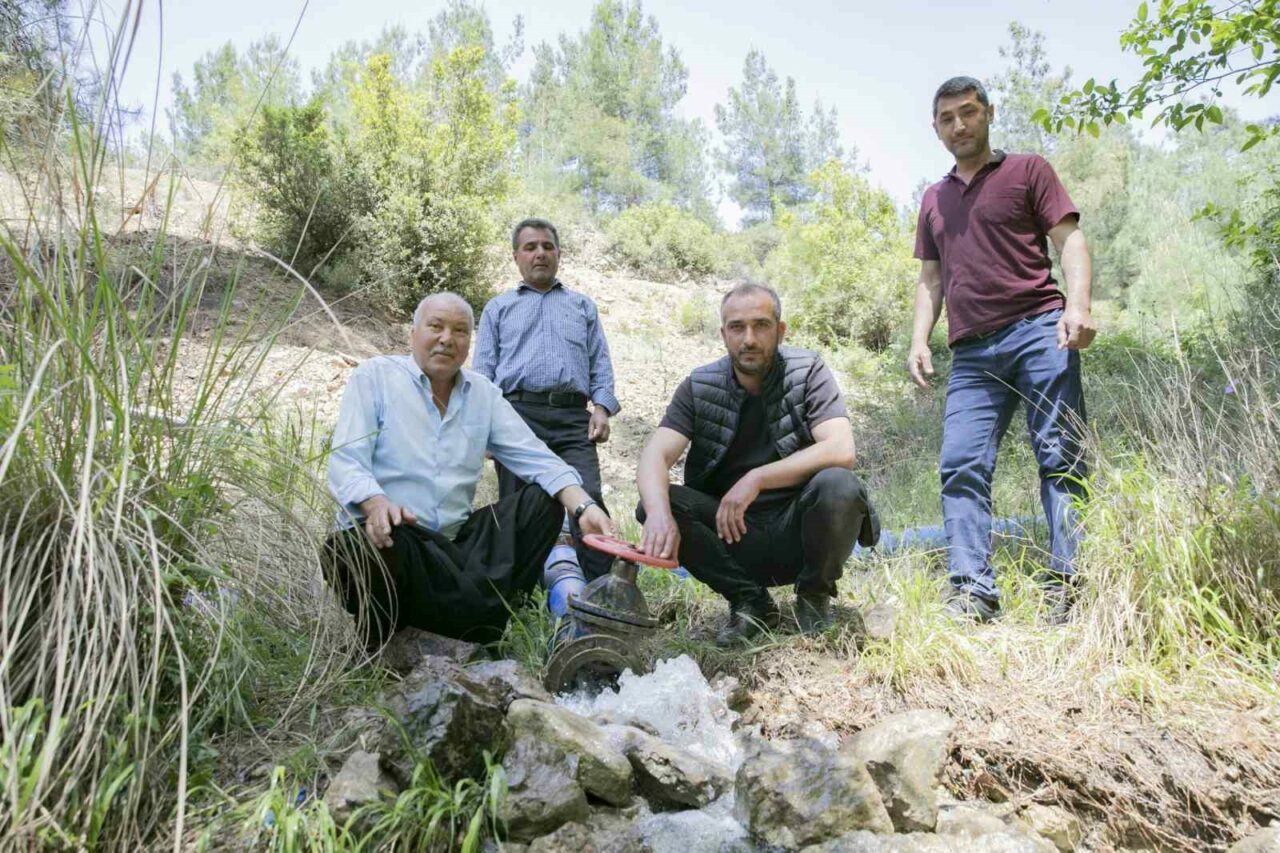 Mersin’in Erdemli ilçesinde çiftçilerin yıllardır yaşadığı sulama sorununu toplam 2