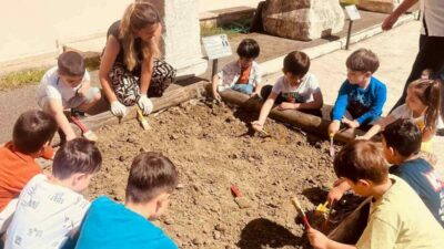 Bilecik Türkoğlu Mini Akademi Anaokulu tarafından düzenlenen etkinlikte minik öğrenciler,