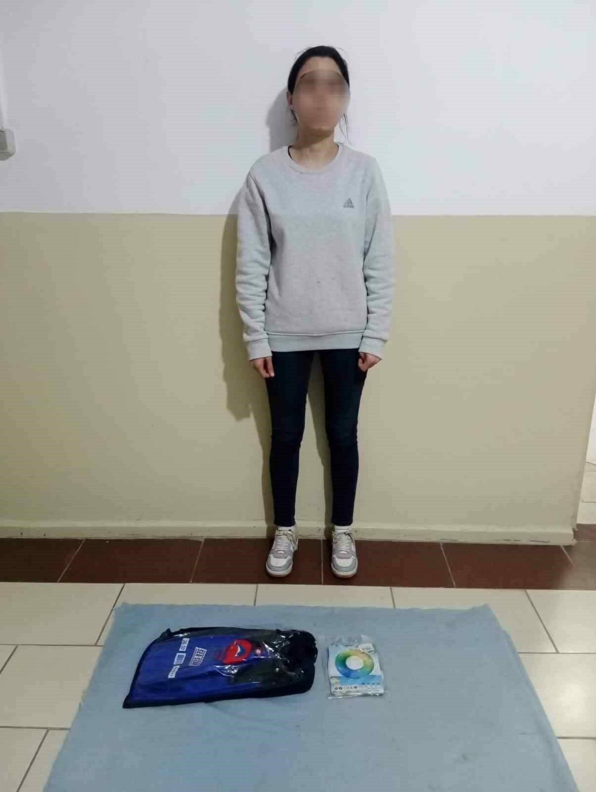 Aydın’ın Kuşadası ilçesindeki Dilek Yarımadası Milli Parkı’ndan, can simidi ve