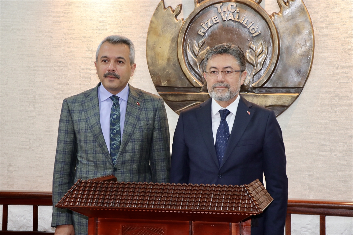 RİZE (AA) – Tarım ve Orman Bakanı İbrahim Yumaklı, Rize