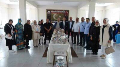 Kütahya’nın Tavşanlı ilçesine bağlı Tunçbilek beldesinde, Halk Eğitim Merkezi tarafından