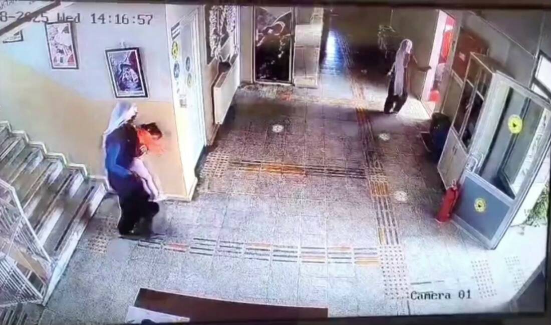 Tunceli’nin Çemişgezek ilçesine bağlı Sarıbalta köyünde, boğazına yiyecek kaçan minik