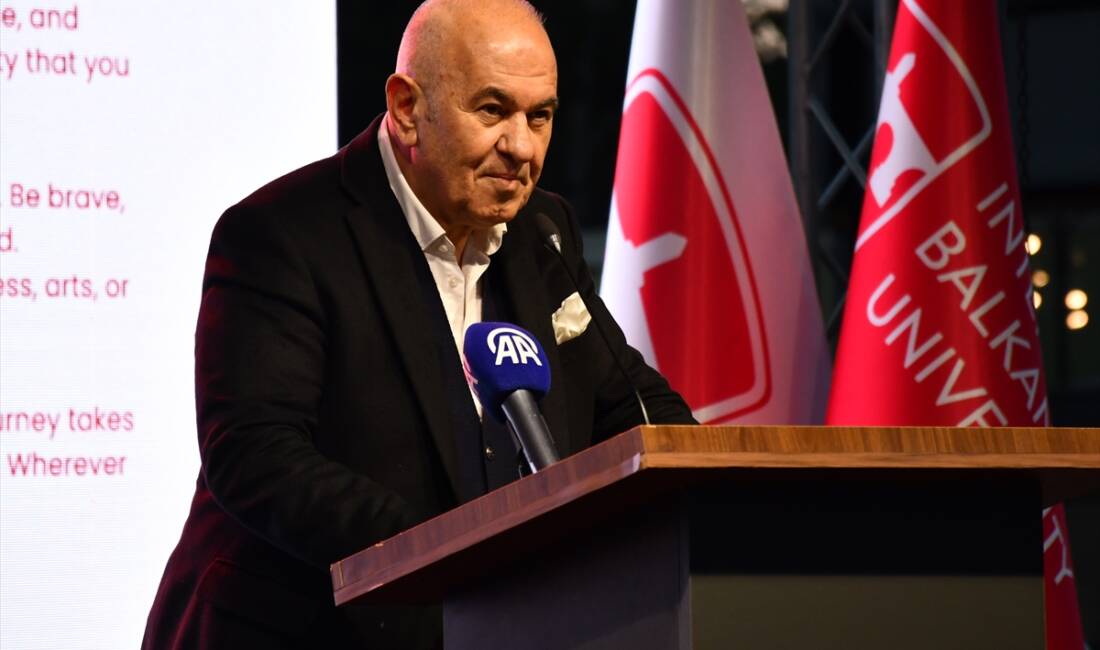 ÜSKÜP (AA) – Kuzey Makedonya’nın başkenti Üsküp’teki Uluslararası Balkan Üniversitesinde
