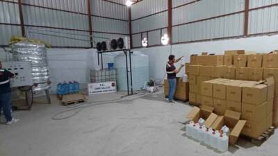 İzmir’de yasa dışı kaçak alkol üretim ve arıtma tesisi olduğu