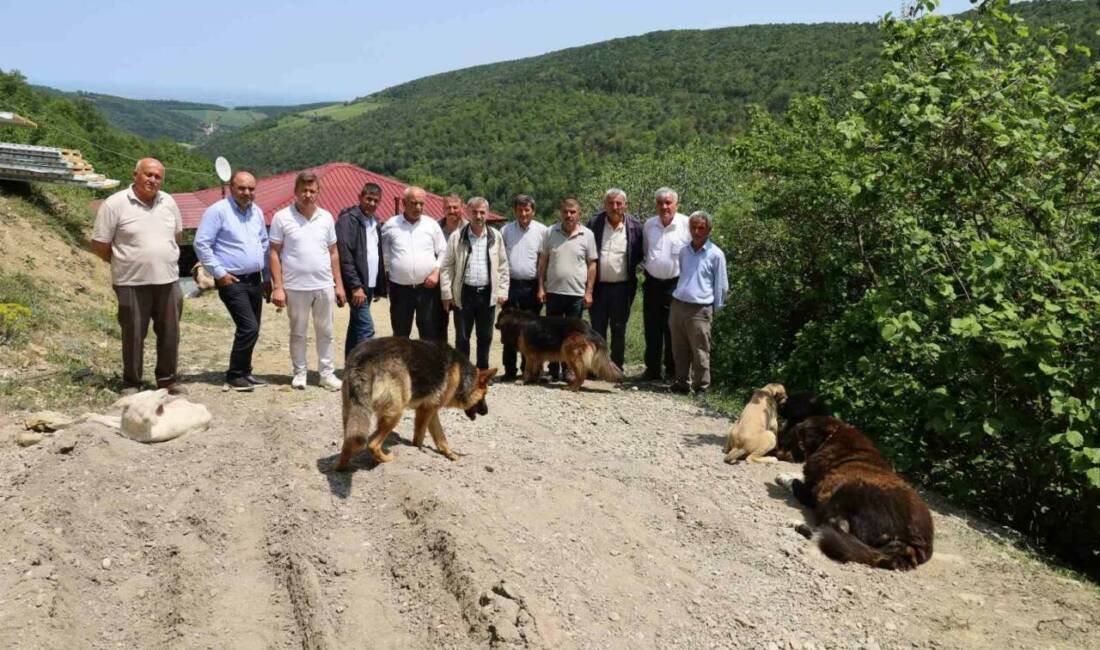 Samsun’un Bafra ilçesinde 15 mahalle muhtarı ve çok sayıda vatandaş,