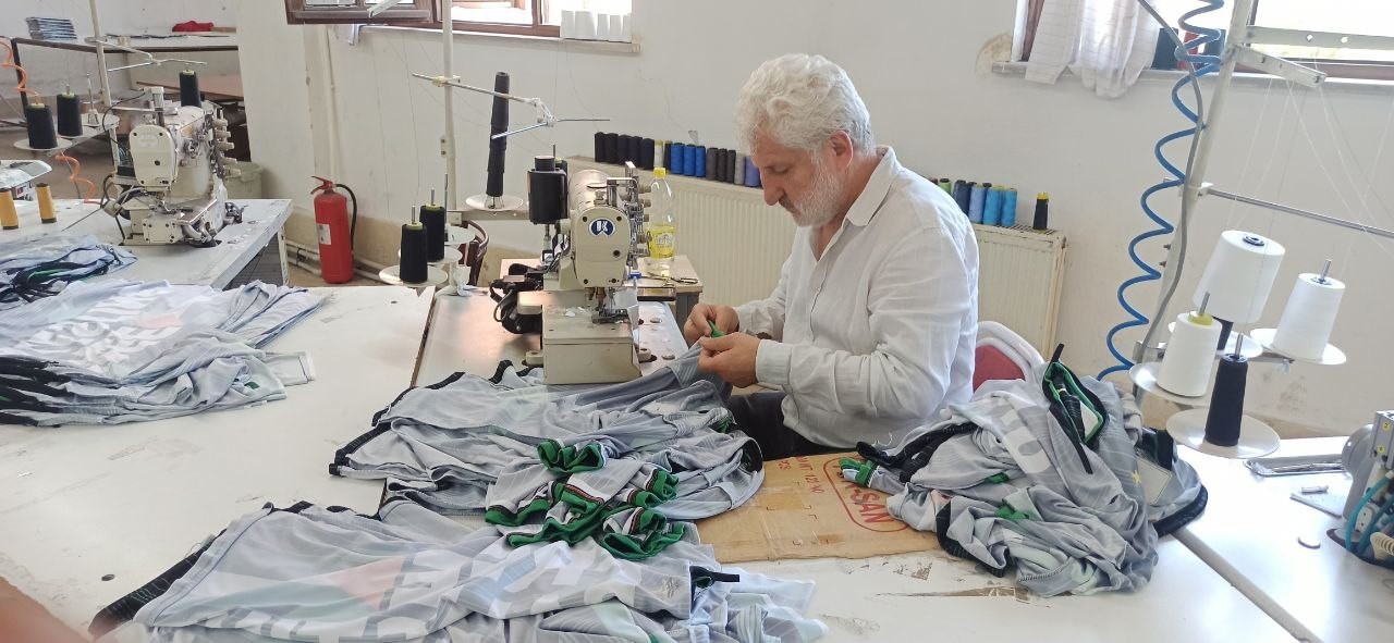 Zonguldak’ın 20 bin nüfuslu Gökçebey ilçesinde faaliyet gösteren bir tekstil