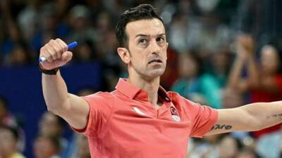 A Milli Kadın Voleybol Takımı Başantrenörü Daniele Santarelli, Brezilya mağlubiyetinin