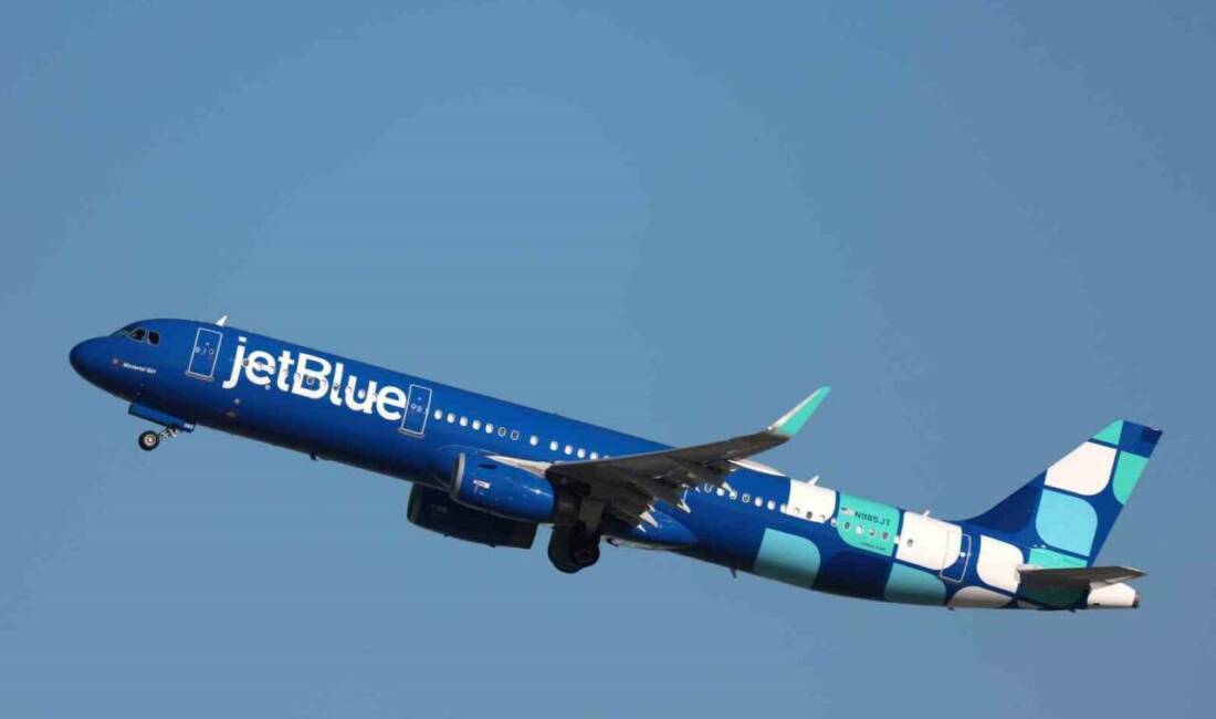 ABD’nin Boston kentinde JetBlue Havayolları’na ait yolcu uçağı Boston Logan