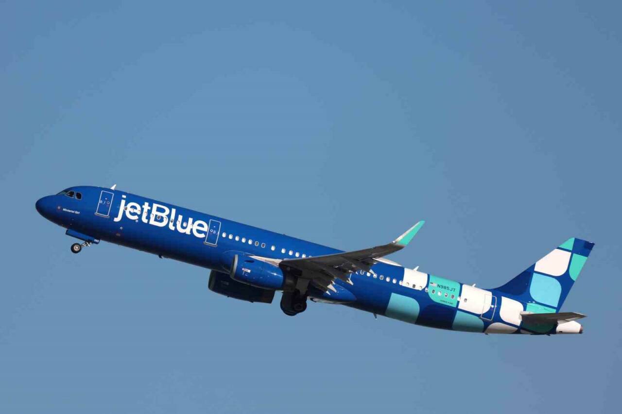 ABD’nin Boston kentinde JetBlue Havayolları’na ait yolcu uçağı Boston Logan