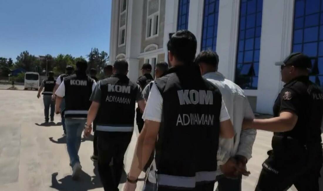 Adıyaman’da tefecilik, cebir ve tehdit suçlarını örgütlü olarak işleyen şahıslara