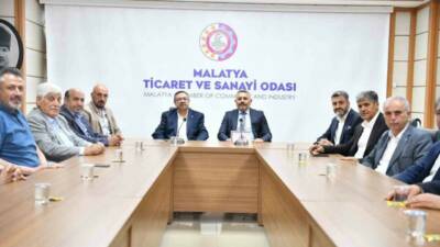 Malatya’da ticaret ve sanayiye yön veren iki önemli kurumu ziyaret
