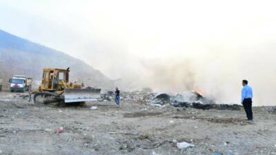 MANİSA (İHA) – Manisa’nın Alaşehir ilçesinde eski vahşi çöp depolama