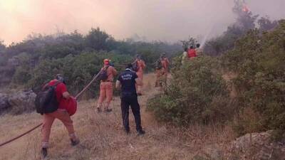 Manisa’nın Kırkağaç ilçesi Bostancı Mahallesi’nde cumartesi günü başlayan ve bugün