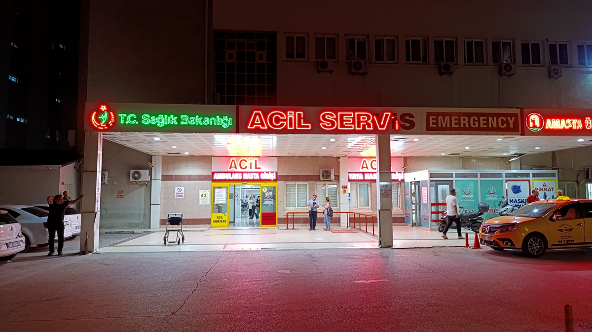 AMASYA (AA) – Amasya’da asker eğlencesinde verilen yemeğin ardından rahatsızlanan