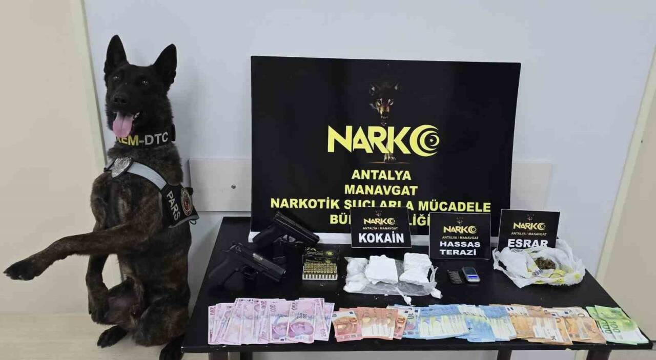 Antalya’da Narkotik Suçlarla Mücadele Şube Müdürlüğü koordinesinde son bir haftada