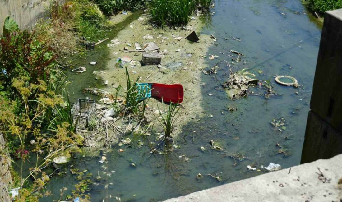 İstanbul Arnavutköy’de çocuk parkı, cami ve tarım arazilerinin yanından geçen