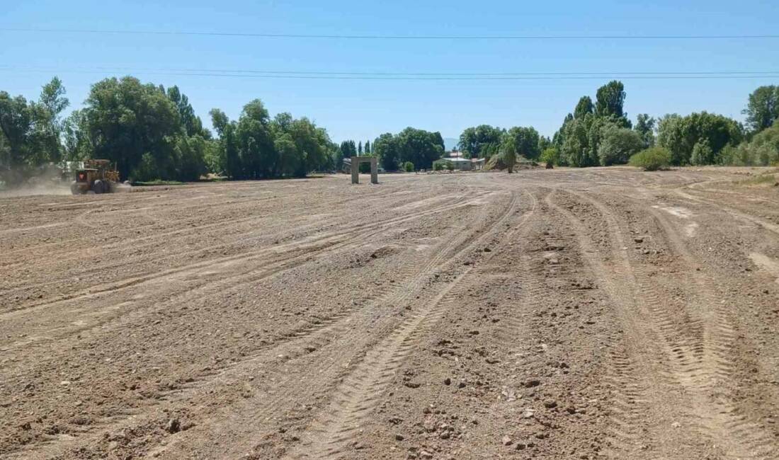Bayburt’un Arpalı Beldesinde 64 bin metrekarelik mera alanlarında ıslah ve
