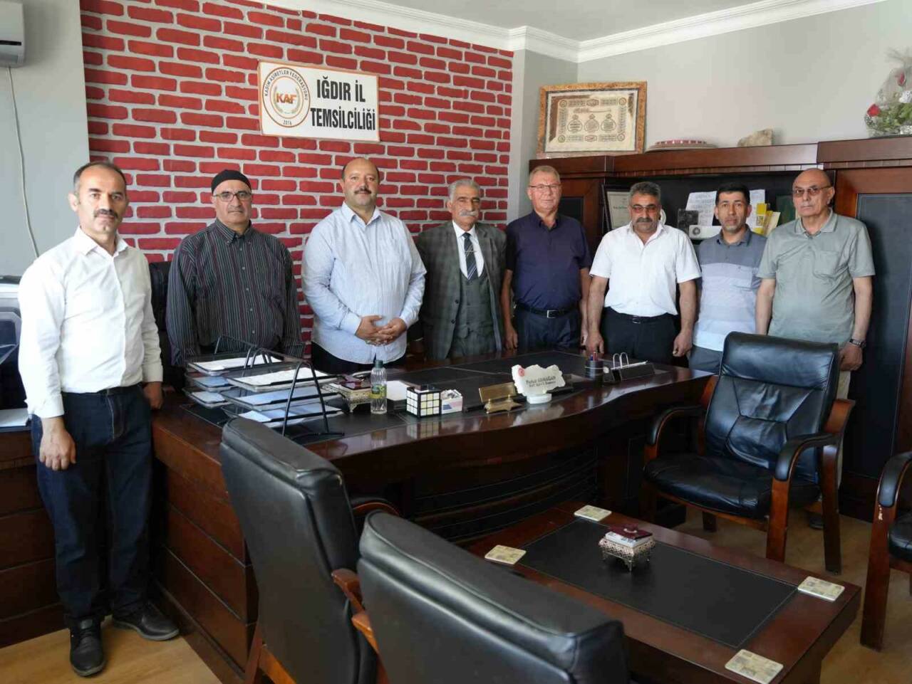 Iğdır’daki aşiret liderleri ve kanaat önderleri, hac ve umre dönüşü
