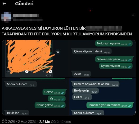 İstanbul Avcılar’da X sosyal medya hesabından 14 yaşındaki bir çocuğu