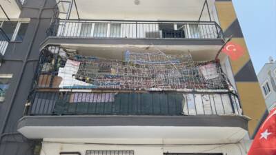 AYDIN (AA) – Aydın’ın Efeler ilçesinde temizlenen bir evden 4