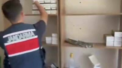 Kırklareli’nin Babaeski ilçesinde jandarma ekipleri tarafından düzenlenen kaçakçılık operasyonunda 2