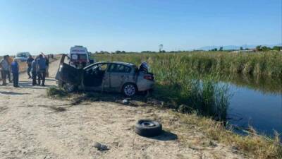 Samsun’un Bafra ilçesinde meydana gelen trafik kazasında, Belçika’da yaşayan ve