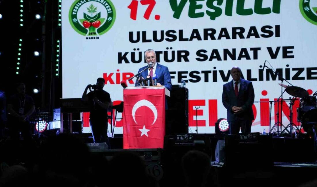 Çalışma ve Sosyal Güvenlik Bakanı Vedat Işıkhan, Mardin’de “Yeşilli Uluslararası