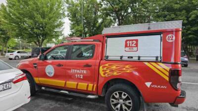 Kayseri’nin Kocasinan ilçesinde evinin balkonunda düşen yaşlı adam için ekipler