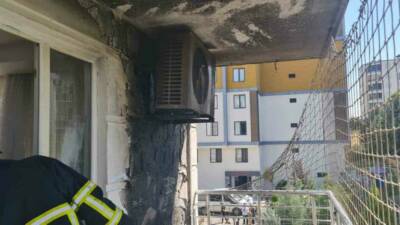 Batman’ın Çamlıtepe Mahallesi’nde bir apartmanın 3. katındaki dairede, balkonda bulunan